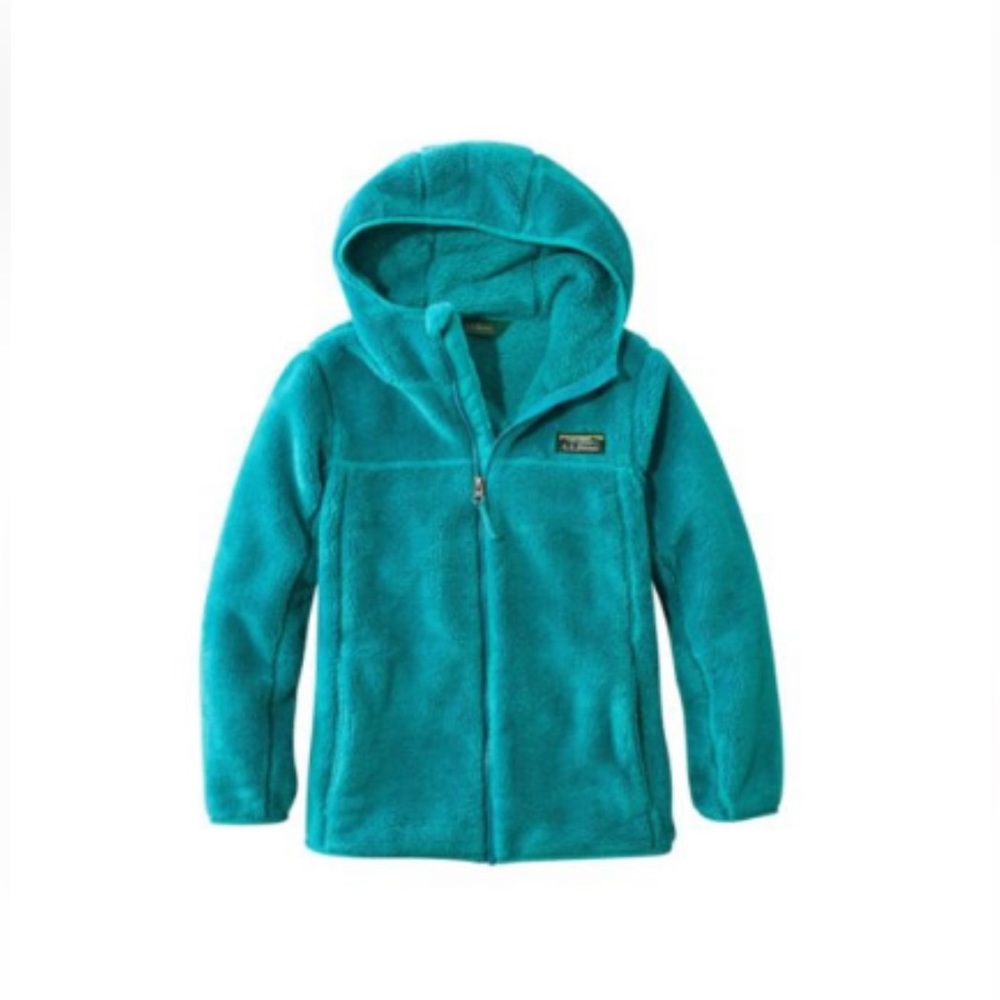 LL Bean kids hi pile fleece EUC